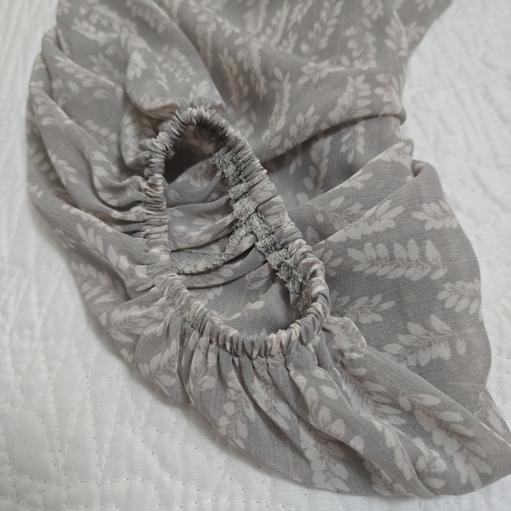 By Together + Collection‎ Womens Medium Blouse Boho Oversized Wheat Fairy Flowy - Picture 14 of 16